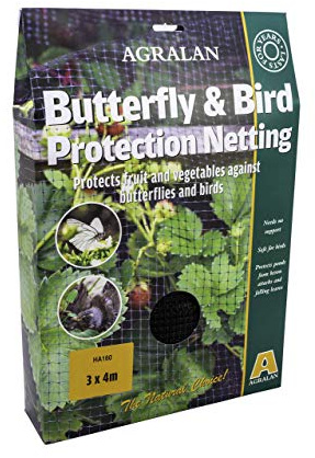 Agralan M160 Filet de Protection Anti-Papillons/Oiseaux Taille Standard