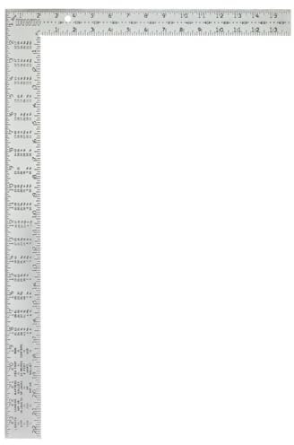 IRWIN Tools 1794448 Équerre d'encadrement en aluminium, 40,6 x 61 cm, argenté