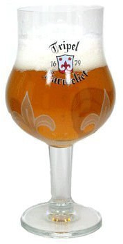 Tripel Karmeliet Belgian Beer Chalice Glass