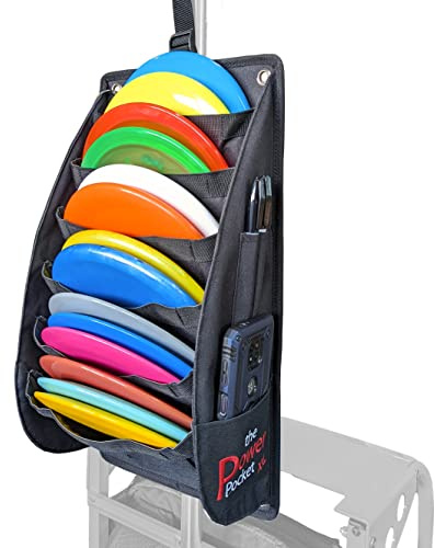 Infinite Discs Power Pocket Pouch XXL for Disc Golf Carts | Large Capacity