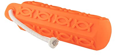 HP&G home, pets & garden Apportierdummy Orange, Trainingsdummy ca. 28,6 cm lang, Apportierdummy für das Hundetraining, Durchmesser von ca. 7.1cm und 380 Gramm schwer, robust und langlebig