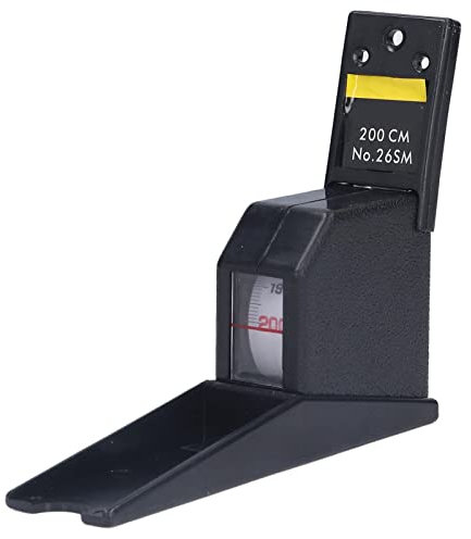 Height Meter 2M ?Measure Altimeter Ruler Black Height Ruler Height Measurement Ruler for Medical Auxiliary Equipment Meters for Abs Digital Altimeter Eye Charts