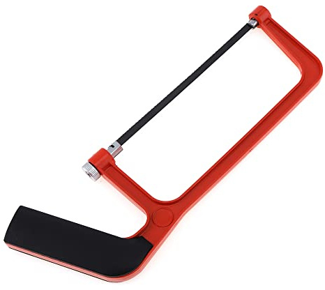 Metall-Bügelsäge, professionelle Mini-Handsäge mit 1 x 150 mm Klinge, Junior-Schneider für Holz (zufällige Farbe)