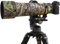 ROLANPRO Manteau de camouflage imperméable pour Nikon Z 180-600 mm F/5.6-6.3 VR Housse de protection pour lentille de pluie - #17 Jungle