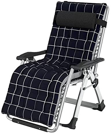 Guyifuny Klappbare Chaiselongue, Sonnenliege, Chaiselongues, Terrassen-Liegestühle, Terrassen-Gartenstuhl, Verstellbarer Stuhl, klappbarer Ruhesessel für draußen, drinnen, Strand, Büro, Rasen, Hof,