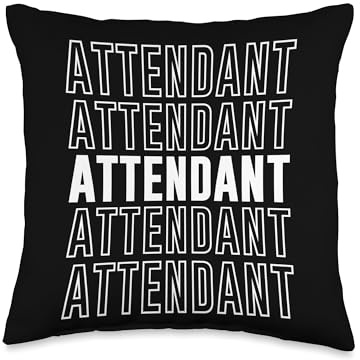 Attendant Throw Pillow