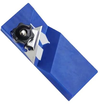 45 Degree Double Grooves Trimming Tool Efficient Gypsum Board Planer with Comfortable Grip for Woodworking Construction