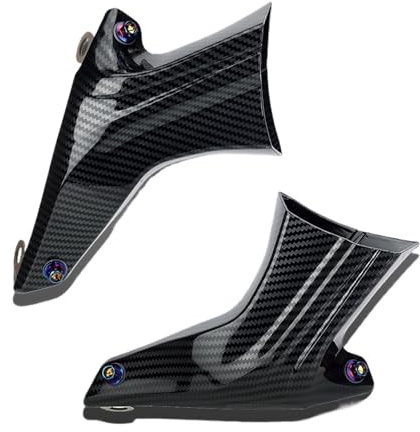 Conducto de aire de pinza de freno Conducto de refrigeración de aire para pinza de freno Cafe Racer compatible con Kawasaki Z750R, Z900SE, Z900RS, Z1000, Z1000R, Z H2, Z1000SX, ZH2, ABS SE.(Style-3)