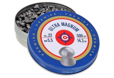 Bolas de 5,5 mm CAL 22 plomos Ultra Magnum Crosman para carabina aire comprimido PCP