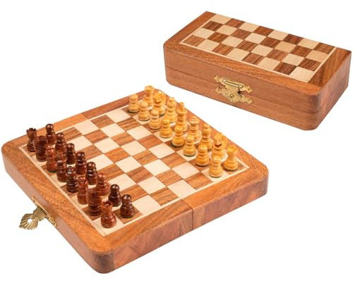 Philos 2719 - Reiseschach Mini, Feld 12 mm, Königshöhe 20 mm, magnetisch