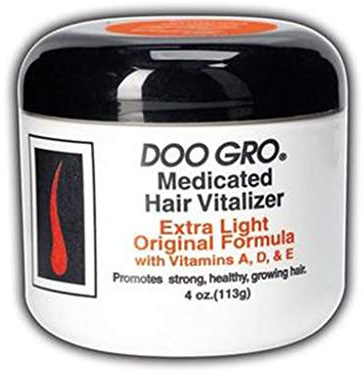 Doo Gro Medicated Hair Vitalizer Extra Light Original Formula for Healthy Hair, 4 Oz