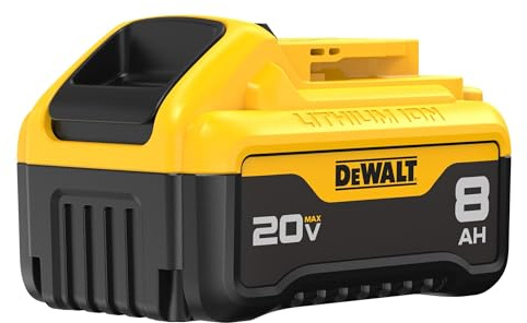 DEWALT 20V MAX* XR Battery, 8.0-Ah (DCB208)