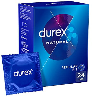 Durex Preservativos Originales Natural Plus - 24 Condones