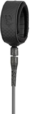 Creatures of Leisure Reliance Longboard Ankle 9 Leash Black Black 9'0