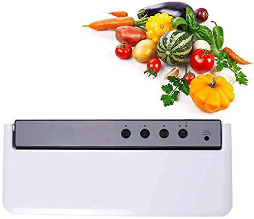HMTE Máquina selladora al vacío Sellador automático de Alimentos Selladores al vacío para el hogar Mini sellador de Bolsas de Cocina Máquina de Calor portátil portátil Pequeño hogar y Comercial