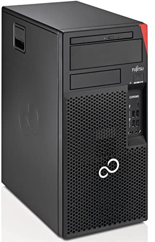 Fujitsu Esprimo P757 Tower PC Computer Intel i7-6700T RAM 8GB DDR4 SSD 240GB Windows 11 Wifi (Generalüberholt)