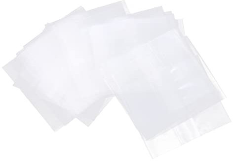 LALAFINA Pvc Schrumpffolie Flaschenverschluss 4x3,5cm Schrumpfband Transparent Manipulationssicher Für Kleine Glasflaschen