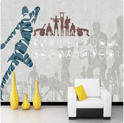 Papel tapiz 3D con motivos deportivos, papel tapiz, murales decorativos abstractos, fotos, pintura, 3D, 200 x 140 cm