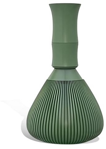 Tomedeks Green Plastic Reusable Matcha Whisks Matcha Whisk Green Tea Whisk For Tea Ceremony Tea Drinking