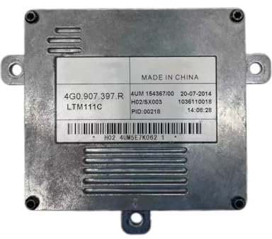 Ballast au xénon pour phares au xénon Audi A1 A3 S3 A6 C7 RS3 4G0.907.397.R 4G0.907.397.P, Accessoire de Voiture