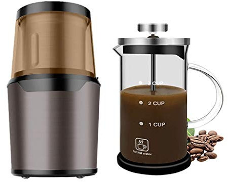 Molinillo de café eléctrico Profesional Acero Inoxidable Alta Resistencia, molienda cónica, tamaño Taza Ajustable