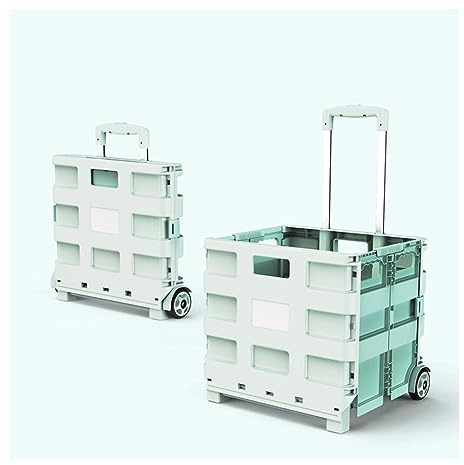 Chariot de courses pliable pour le jardin et le pique-nique | Facile à transporter avec roulettes | Parfait pour les festivals et les événements en plein air