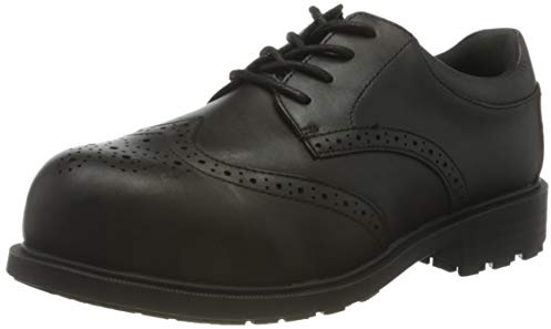 Shoes for Crews Executive Wing Tip II ST - Comode scarpe antinfortunistiche con punta, solette imbottite, suola antiscivolo in pelle, S2 SRC, per uomo e donna