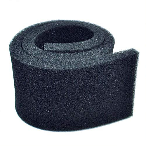 MoonyLI Aquarium Filter Media Pad Schwarz Biochemisch absorbierender Schwammfilter Schaum Bio Schwamm Pad Aquarium Aquarium und Teichfilter