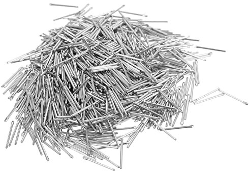 Hemobllo 1000pcs Watchband Link Cotter Pin for Stainless Strap Watch Repair Tools for Watch Band Accessories and Replacement