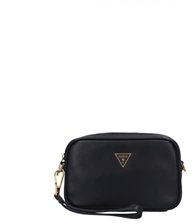 GUESS HMESCAP2244BLA SCALA SMART SMALL NECESSAIRE Bag Women BLACK Unica