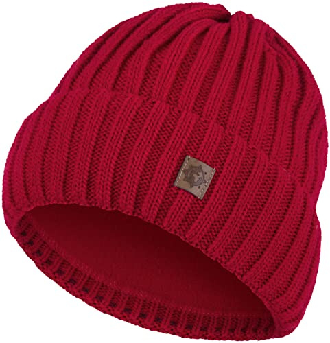 Compagno Kindermütze Wintermütze Mädchen Jungen 2-10 Jahre Beanie Strickmütze 105