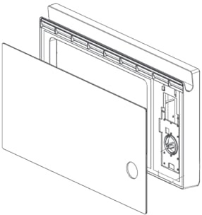 Cristal exterior Horno microondas ADC75406705 LG