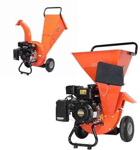EFCUT C30 Wood Chipper 20:1 Reduction Ratio 3-in-1 Multi-Function Wood Chipper [Bundle Deal]