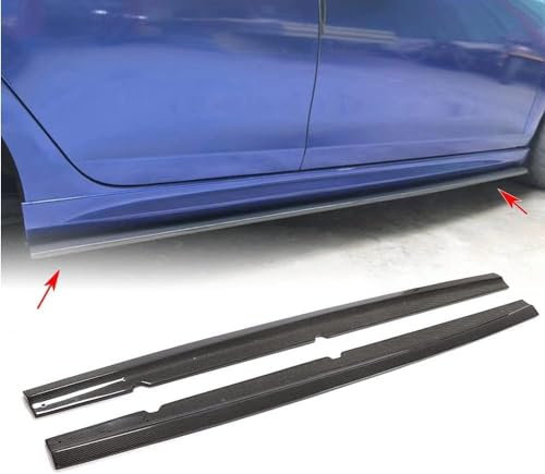 THOMIX Auto Seitenschweller für VW Golf 6 VI MK6 R20 2010-2013, Seitenschweller Splitter Lip Winglet Diffusor, Auto Seitenrock, Trittbretter Seitenschweller, Auto Zubehör