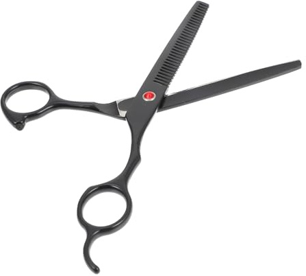 Beavorty Forbici Per Sfoltire I Ergonomiche Forbici Robuste in Acciaio Inossidabile Per Parrucchiere Salone Barbieri Strumento Per La Testurizzazione Dei