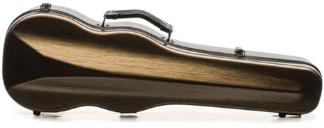 Geigenkasten 4/4 3/4 1/2 Geigenkoffer Hartschalenkoffer Aus Schwarzgoldener Gebürsteter Kohlefaser. Leicht Und Leicht Zu Tragen. Leichter Geigenkoffer(1/2)