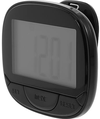 Happyyami 1 Jeu Pédomètre Podomètres pour Les Pas Et Les Miles Taux Simple Montre avec Compteur De Pas Podomètre pour Clip De Marche Podomètres pour Marcher Agrafe Montre Podomètre Non Abdos