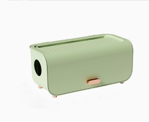 Luminexia Kabelbox Groß,Kabelmanagement Aufbewahrungsbox,Kabel OrganizerVerstauen Von Kabelmanagement-Box Mit BelüFtung,FüR KabelfüHrungs