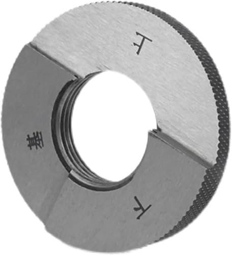 ZBORAVPIX Gewindelehrdorn Nicht-Standard Metrisch, NPT-Rohrgewindelehre, Gewindestopfen und Ringlehre-Set, mehrere NPT-Größen, 1 Stück(Npt 1-1-2)