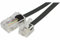 Dexlan Cordon téléphonique RJ11 vers RJ45 2 m Noir