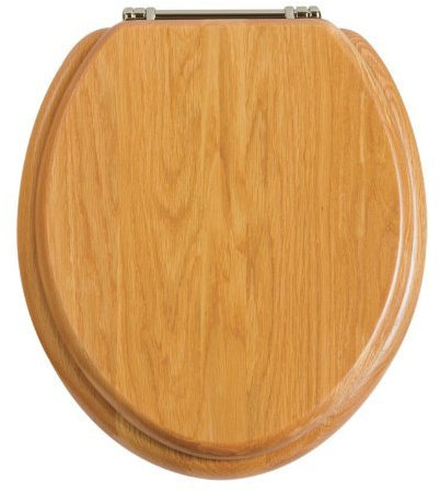 Heritage oak Toilet Seat