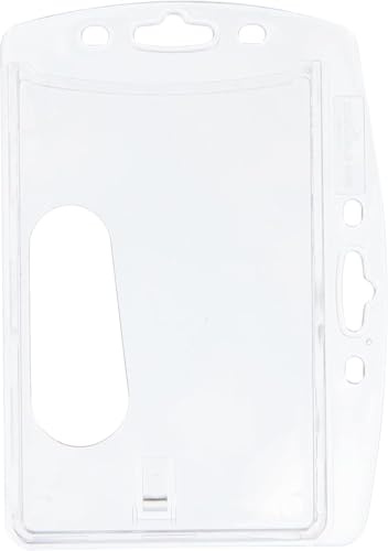Durable Hartbox für 1 Betriebs-/Sicherheitsausweis im Format 54 x 85 mm, Packung à 10 Stück, transparent, 890519