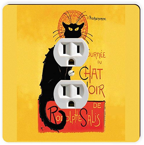 Rikki Knight Le Chat Noir einzigen Steckdose Teller