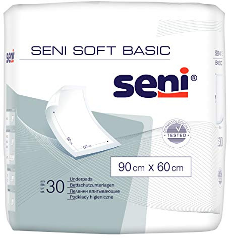 Seni Soft Krankenunterlagen BASIC 90x60 cm - PZN 10090352 - (120 Stück)