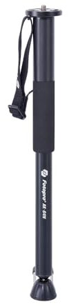Fotopro Caméra Monopode 133 CM Aluminium Professionnel 4 Section avec Base de Support Charge Max jusqu'à 11lbs