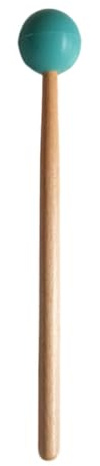JISADER Stimmgabel-Schlägel, Percussion-Schlägel, Kinder-Schlagzeuger, Glockenspiel-Stick, Holzgriff, Gong, Holzblock, Trommelglocke, Gummi-Schlag