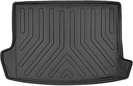 fussmattenprofi.com 3D Gummi Kofferraumwanne für VW T-ROC Baujahr ab 2017 I Antirutsch mit hohen Rand, langlebige & temperaturbeständige untere Gepäckraumwanne Perfekten Kofferraumschutz TPE