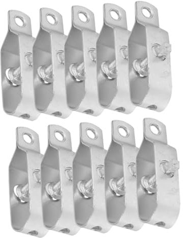 Sosoport 10stücke Hochleistungs Drahtspanner Aus Stahl Für Zaundraht Stahlseilspanner Metallkabelspanner Kreativer Seilspanner Für Garten Und Drahtseilspannung
