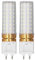 Srliya LED Mais Glühbirne 2 Stück G12 LED Mais Glühbirne 1500lm 15w Hohe Farbe Rendering 2 Pin Basis LED Mais Glühbirne Für Straße Lager Garage (Netural Light)