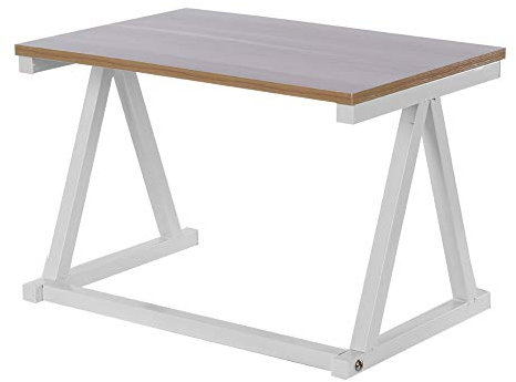 Support de Four à ondes, Support de Rangement à 2 Couches, Support de Four de Cuisine, pour Four à ondes et Articles de Cuisine, Facile à Installer (WHITE)